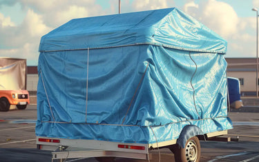 Bezpieczny transport na przyczepce samochodowej