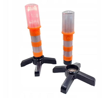 2x Lampa Ostrzegawcza LED Błyskowa SKYLED 360° + walizka (USB-C)