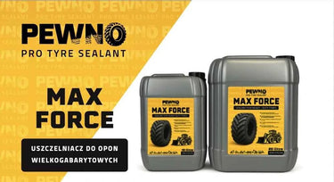 Pewno MAX-FORCE uszczelniacz klasy Heavy Duty do opon maszyn pracujących w najcięższych warunkach