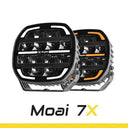 Reflektor dalekosiężny SKYLED Moai 7X Black FI171 (136W, biała i pomarańczowa pozycja) R149/R148/R10 - czarna obudowa