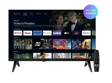 Telewizor LED 22" Andoid TV, Full HD, 12V DC/220V AC, DVB-T2/S2