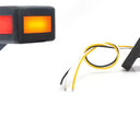 Boczna lampa zespolona LED z dynamicznym kierunkowskazem i światłem pozycyjnym 12/24V (prawa) W168.6DD