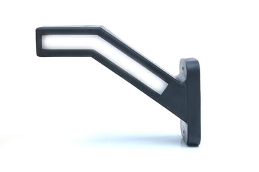 Boczna lampa zespolona LED z dynamicznym kierunkowskazem i światłem pozycyjnym 12/24V (prawa) W168.6DD
