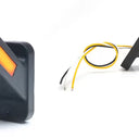 Boczna lampa zespolona LED z dynamicznym kierunkowskazem i światłem pozycyjnym 12/24V (lewa) W168.6DD
