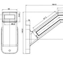 Boczna lampa zespolona LED z dynamicznym kierunkowskazem i światłem pozycyjnym 12/24V (lewa) W168.6DD