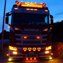 Dodatkowy moduł LED pomarańczowego światła pozycyjnego do reflektora Scania R/S 2016+