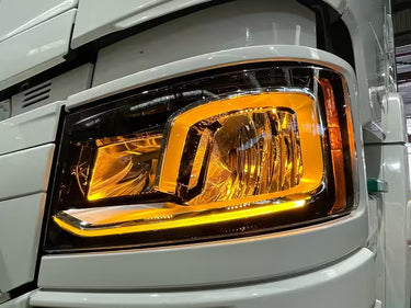 Dodatkowy moduł LED pomarańczowego światła pozycyjnego do reflektora Scania R/S 2016+