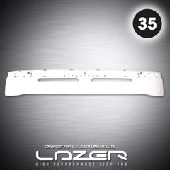 Dolna osłona przeciwsłoneczna 35cm Scania S/R New Generation z przygotowaniem do lamp LAZER Linear 18