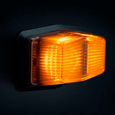 Double Burner IZE LED (białe/pomarańczowe światło + światło ostrzegawcze)
