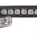 Elastyczna lampa ostrzegawcza SKYLED 117x27 mm (stroboskop pomarańczowe 6 LED) R10 R65 SAE