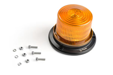 Kogut ostrzegawczy LED SKYLED 12/24V pomarańczowy (93,5 mm) montaż 3 śrubki R65