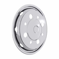 Kołpak na przednie felgi 19,5" do ciężarówek stalowy nierdzewny 8 otworów PCD 275mm