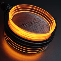 Lampa obrysowa LED STRANDS FOR9T bursztynowa pod lusterko, klosz przyciemniany