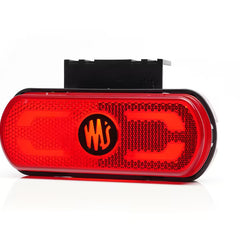 Lampa obrysowa LED z projektorem czerwona 12-24V W240