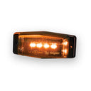 Lampa obrysowa SKYLED Double Burner 24V LED pomarańczowa przydymiony klosz 8 diod