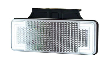 LD 2513 Lampa obrysowa slim XS – biała z wieszakiem