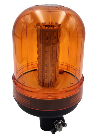 Lampa ostrzegawcza LED R10 wysoka na trzpień (kogut) 12/24V