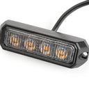 Lampa ostrzegawcza LED SKYLED 96x28 mm stroboskopowa pomarańczowa R10 R65 SAE