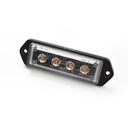 Lampa ostrzegawcza SKYLED 32x110 mm LED stroboskopowa pomarańczowa R10 R65 SAE
