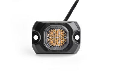 Lampa ostrzegawcza SKYLED 55x37 mm stroboskop pomarańczowy 4 LED R10 R65