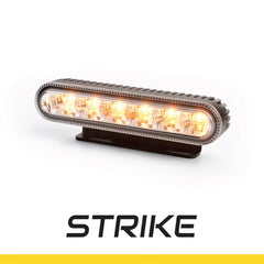 Lampa ostrzegawcza SKYLED STRIKE 30x142 mm, stroboskop pomarańczowy 6 LED, R10/R65, IP67