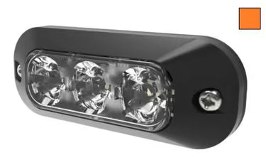 Lampa ostrzegawcza stroboskopowa LED 12/24V pomarańczowa IP67 - ECCO