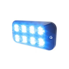 Lampa ostrzegawcza stroboskopowa LED niebieska 12/24V IP67 R65
