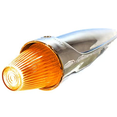 Lampa pozycyjna LED dachowa Torpedo 24V, 16 LED pomarańczowe