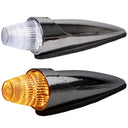 Lampa pozycyjna LED dachowa Torpedo 24V Dual Color białe i bursztynowe