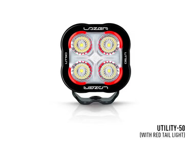 Lampa robocza Lazer Utility-50 50W 5000lm LED z czerwonym światłem pozycyjnym
