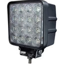 Lampa robocza LED 16x3W kwadratowa, światło rozproszone