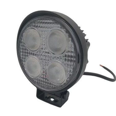 Lampa robocza LED okrągła (światło rozproszone) 4x5W, 9-32V, 2000 lm