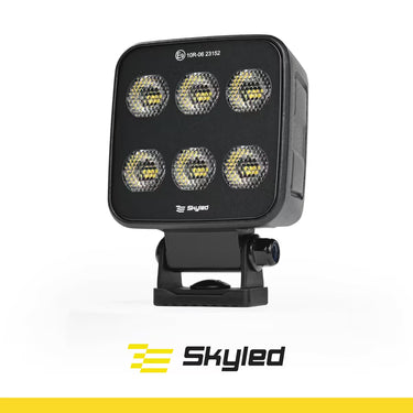 Lampa robocza LED SKYLED ATER STD Q60F 10-30V, 60W, 6600 lm, światło rozproszone