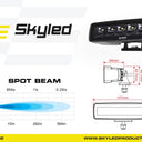 Lampa robocza LED SKYLED DARK ILLUSION R30S 10-30V 30W skupione światło