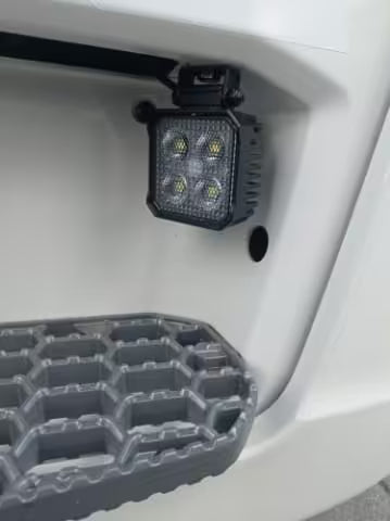 Lampa robocza LED ValueFit 12/24V, 1700lm, 4 diody, kwadratowa, przewód 80 cm