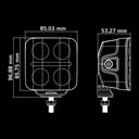 Lampa robocza NUUK D-LINE QB 39W STRANDS 10-32V rozproszona
