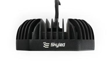 Lampa robocza SKYLED Aura Q35F kwadratowa 9-32V 35W 3500Lm pomarańczowa/czerwona z homologacją R10/R65/R148
