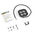 Lampa robocza SKYLED Clover Black 20F kwadratowa LED 9-36V 20W 2600 lm