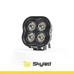 Lampa robocza SKYLED Clover Black 20F kwadratowa LED 9-36V 20W 2600 lm