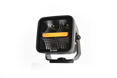 Lampa robocza SKYLED DARK ILLUSION QP40F 10-30V 40W z białym i pomarańczowym światłem pozycyjnym