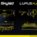 Lampa robocza SKYLED Lupus Flash 54F 12-48V 54W 3100 lm