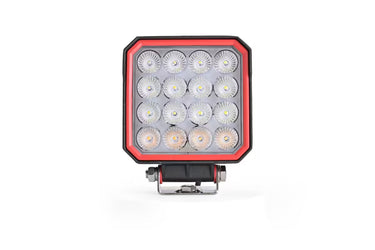 Lampa robocza SKYLED RED LINE kwadratowa 48W, 16 LED, 10-32V, 4320 Lm, IP67/69K, światło rozproszone, ADR