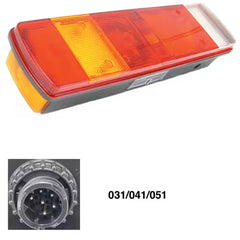 Lampa Tylna Lewa Scania 4 Series 96 ->, P/R/T Series 04
