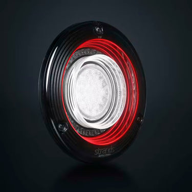 Lampa tylna okrągła STRANDS FOR9T Orbi 151mm - światło cofania i przeciwmgielne LED