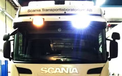 Lampy LED 201 mm 60W 24V do osłony Scania Streamline