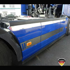Listwy ozdobne na osłony międzyosiowe Volvo FH4 >2013 (7-częściowy zestaw)