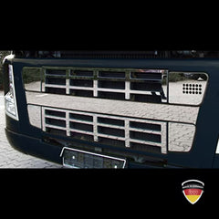 Listwy ozdobne ze stali nierdzewnej do grilla Volvo FH II 2003-2008