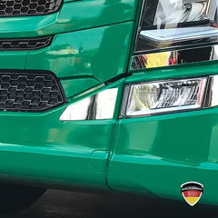 Listwy ozdobne ze stali nierdzewnej do lamp przeciwmgielnych Scania S/R (2017-)