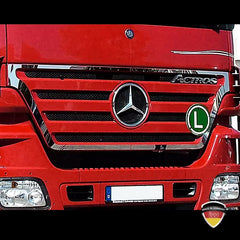Listwy ozdobne ze stali nierdzewnej na grill (nielakierowane części); ACTROS MP2 LH