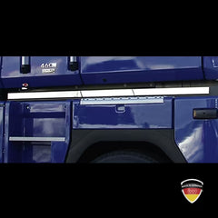 Listwy ozdobne ze stali nierdzewnej pod drzwi; Renault Magnum <10.2006
